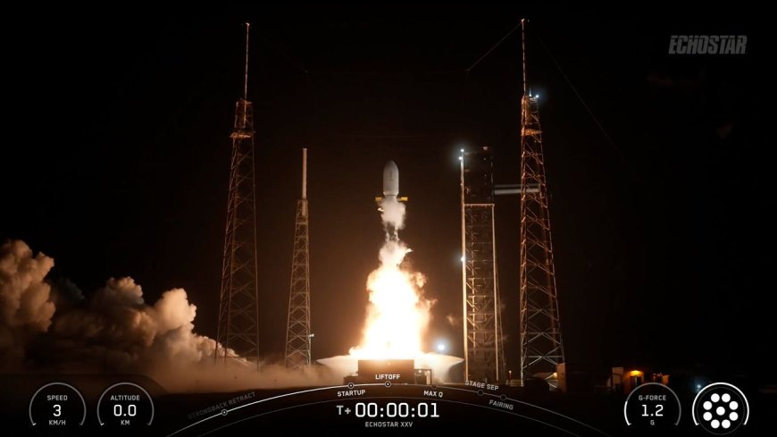 SpaceX launches 15,000-pound TV satellite to orbit on its 30th mission of the year (photos)