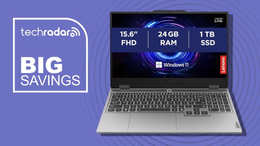 Lenovo LOQ RTX 5050 laptop gets a huge £300 discount in Amazon's Spring Deal Days sale — with a Core i5 processor, 24GB RAM, and 1TB SSD