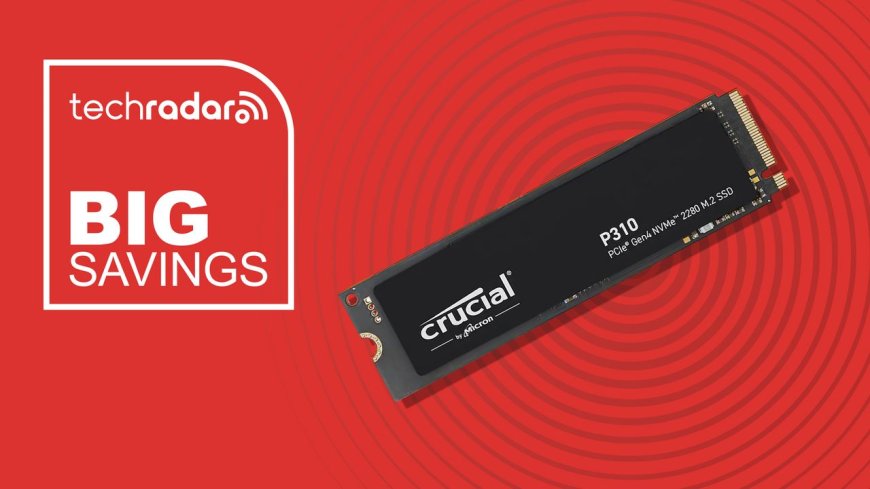 Boost your PC storage with Crucial's 4TB P310 Gen4 NVMe SSD - get speeds up to 7100MB/s for under £300 in Amazon’s Spring Deal Days sale
