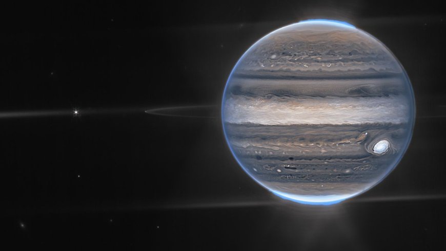 Jupiter's moons leave cold 'footprints' in the planet's auroras, James Webb Space Telescope finds