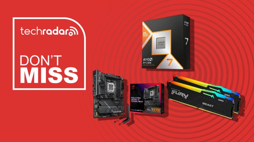 This Ryzen 7 9850X3D bundle with a motherboard and 32GB DDR5 saves you $434.99, but I found a better deal for creators and power users with double the RAM