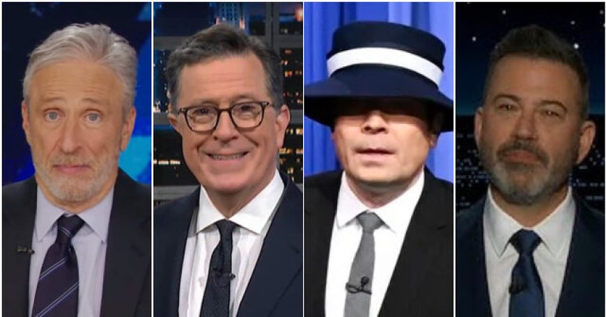 Report: 94 Percent of Late-Night Hosts' Jokes About Iran Airstrikes Mock Trump, U.S., Allies