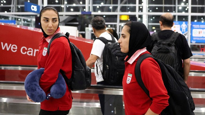 Ex-Iranian women's soccer star empathizes with national team, breaks down sharing story of father's death