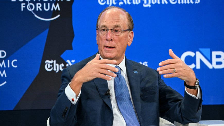 BlackRock CEO Larry Fink argues US-Iran conflict won't derail economy as gas prices surge
