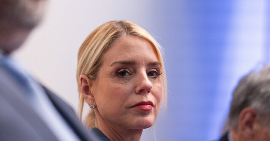 Report: Pam Bondi Relocating to Military Base After Wave of Threats