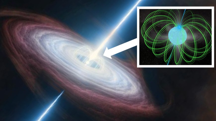 Astronomers witness colossal supernova explosion create one of the most magnetic stars in the universe for the first time