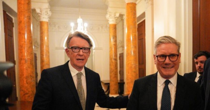 UK Gov't Documents Show Starmer Knew of Mandelson's Ties to Epstein Before Appointment