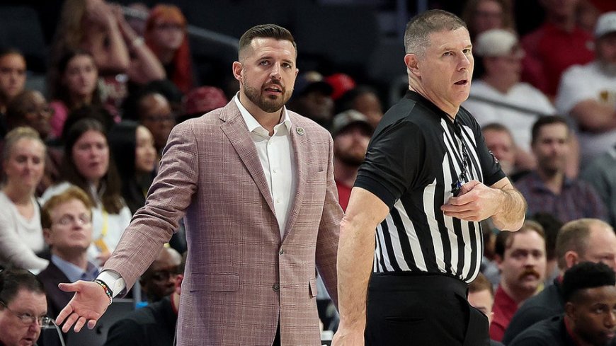 Florida State staffer goes viral after celebratory reaction to successful challenge in ACC tournament win