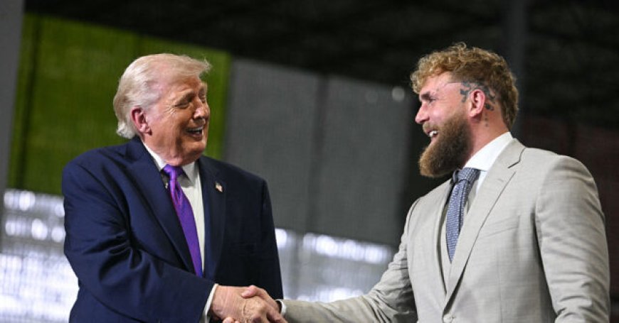 Trump Promotes Jake Paul's Political Career: 'This Guy Has Guts'