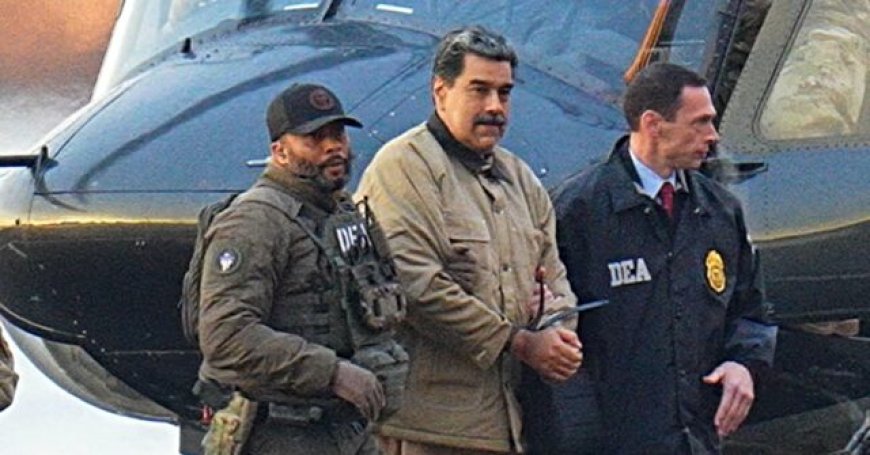 Report: Jailed Dictator Nicolas Maduro Spends Nights in Brooklyn Prison Yelling 'I Am the President!'