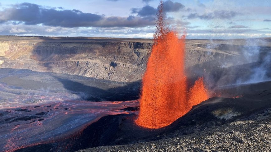 Famous volcano blasts lava 1,000 feet high, triggering emergency closures at national park