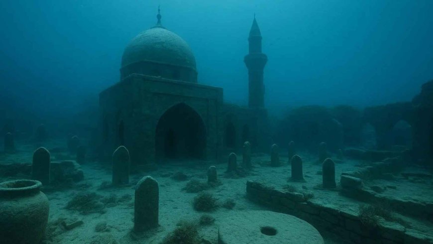 The archaeological discovery of the century: a city resembling Atlantis has been found at the bottom of a lake