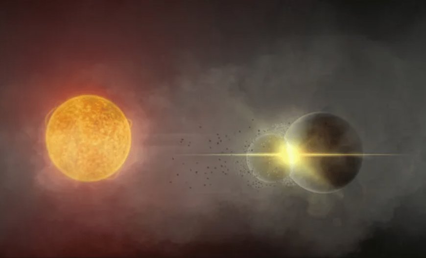 Astronomers Discover Violent Planetary Collision in Distant Star System