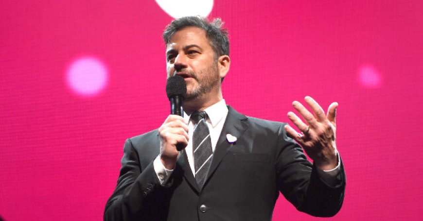 Jimmy Kimmel Helps Democrats Raise Millions at Hollywood Fundraiser with Hakeem Jeffries, Nancy Pelosi