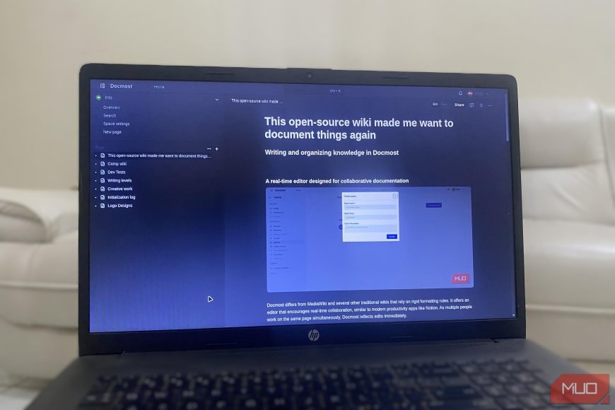This open-source wiki made me want to document things again