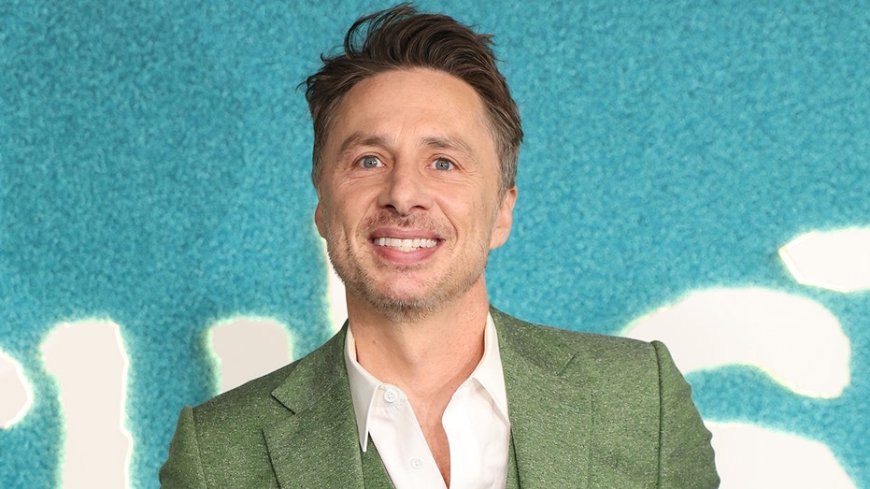 Zach Braff shuts down rumors he has an AI chatbot girlfriend: 'Please update all gossip sites'