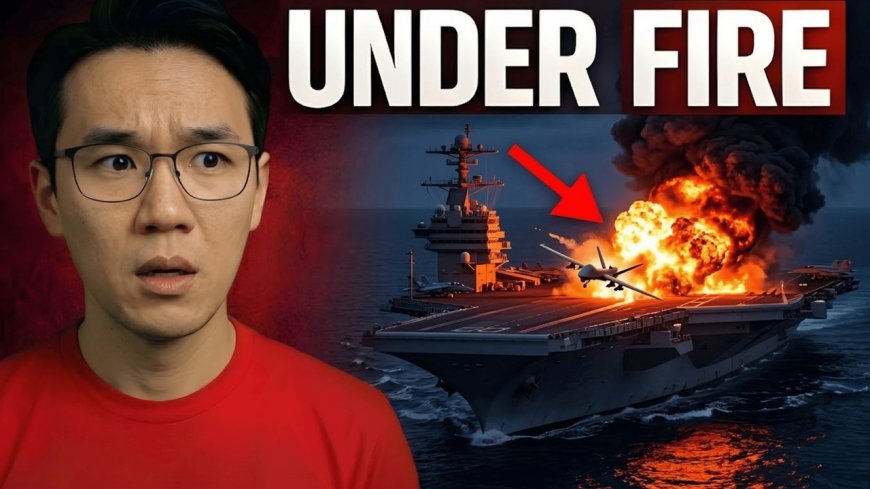 FLASH/FLASH: Iran’s $20,000 Drone Disabled America’s $13 Billion USS Ford — 5,000 Sailors Evacuating