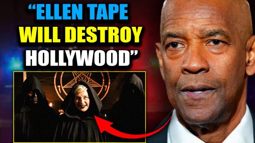 Denzel Washington Blows Whistle: Ellen ‘Child Meat’ Cannibal Tape Will Destroy Hollywood