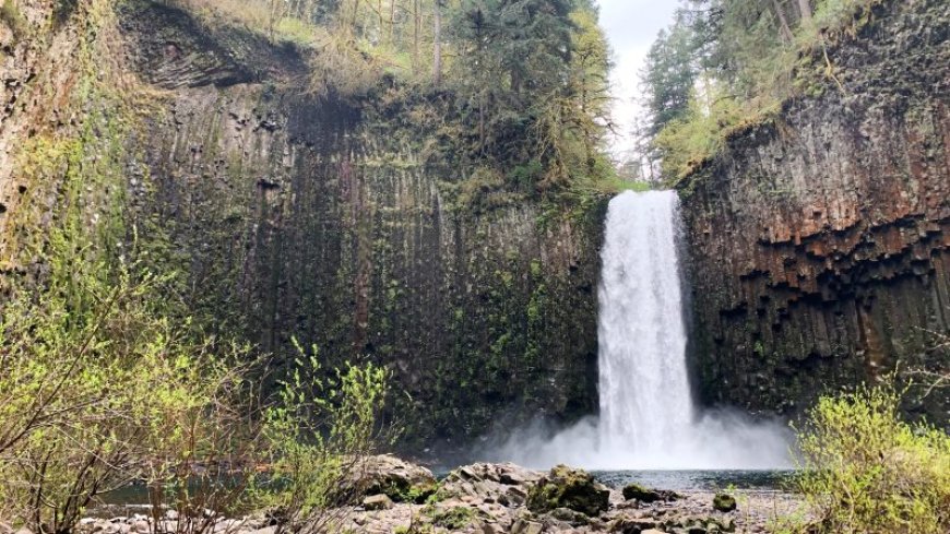An iconic Oregon waterfall was put up for sale on Redfin. Here's who bought it