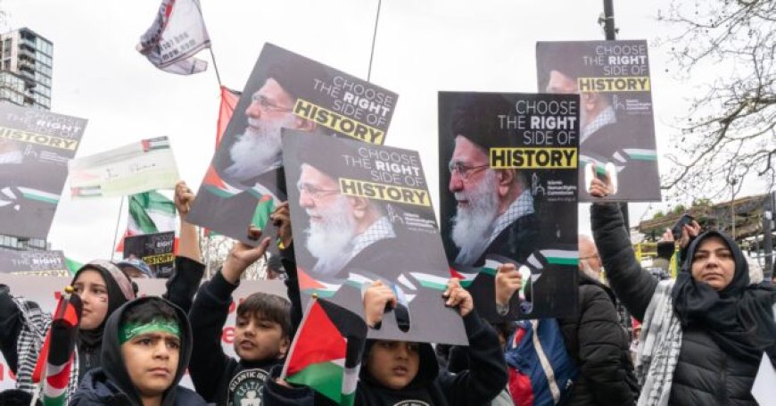 Hundreds Rally in London for Iranian Regime at Banned Pro-Palestinian Protest