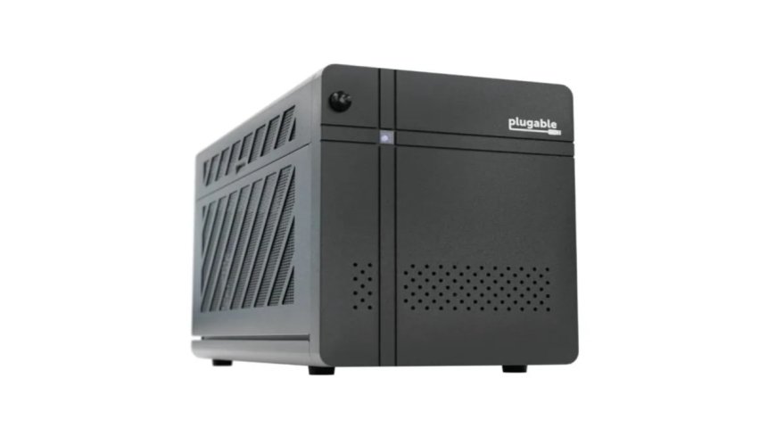 This is probably the most powerful external GPU enclosure around right now — Pluggable's TBT5-AI is the first to explicitly target local LLM and workstation GPU