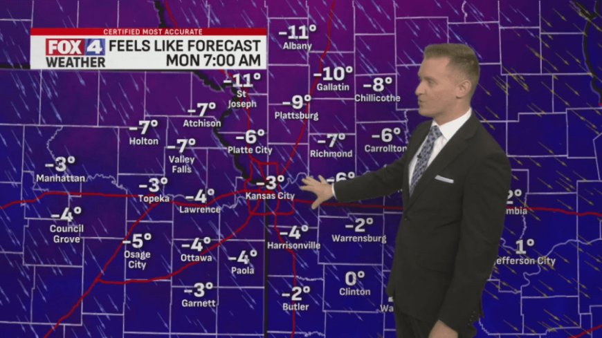 FOX4 Forecast: Snow then sub-zero wind chills