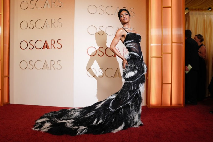 Photos: Stars arrive on the red carpet at the 2026 Oscars
