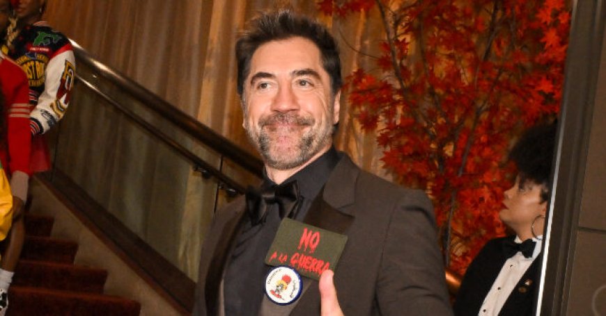 Oscars 2026: Javier Bardem Shouts 'No to War and Free Palestine'