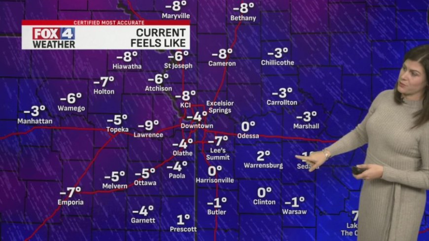FOX4 Forecast: Sub-zero wind chills