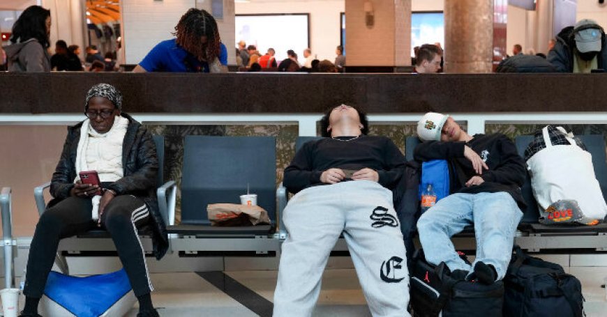 VIDEO: 3,428 Flights Canceled as Storm Disrupts Travel Across U.S.