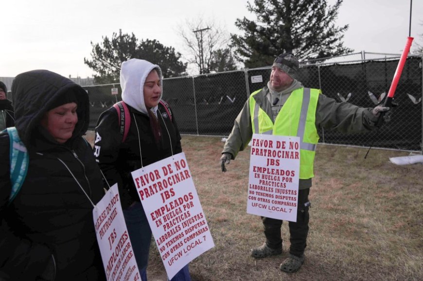 3,800 workers strike at one of the largest meatpacking plants in the US