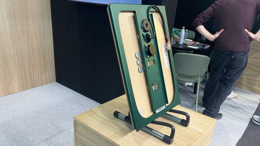 I heard two new 'invisible' speakers that give new meaning to the idea of a 'wall of sound' — and they're good enough that I'd use them for hi-fi or home theater