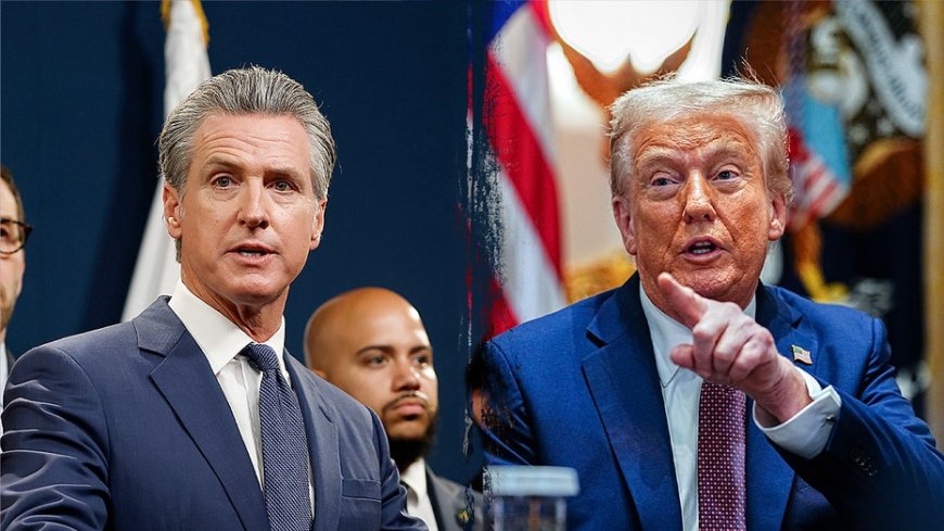 Trump questions Newsom’s fitness for White House, citing his dyslexia