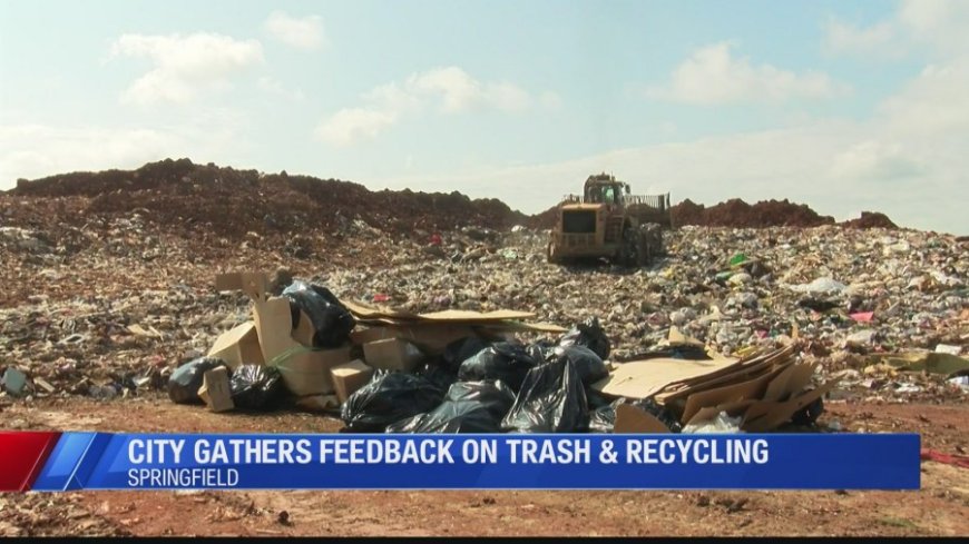 City of Springfield continues public feedback on trash and recycling services