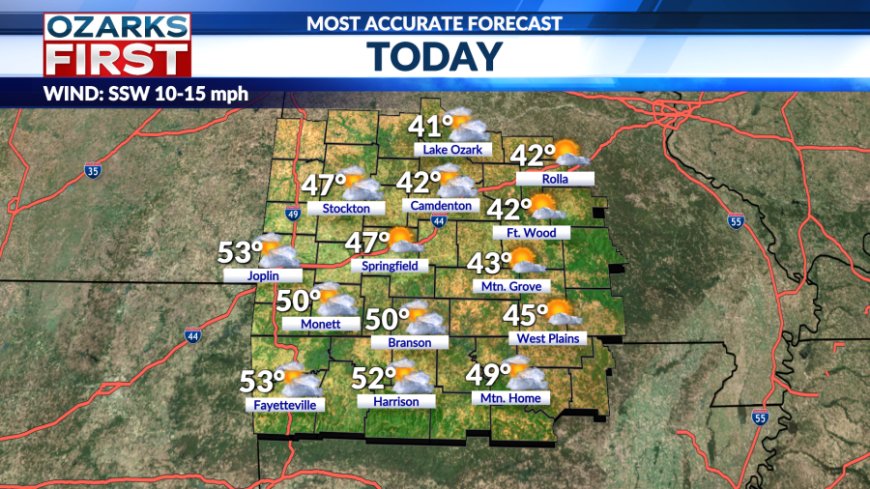 Warm and springlike weather comes crashing back in