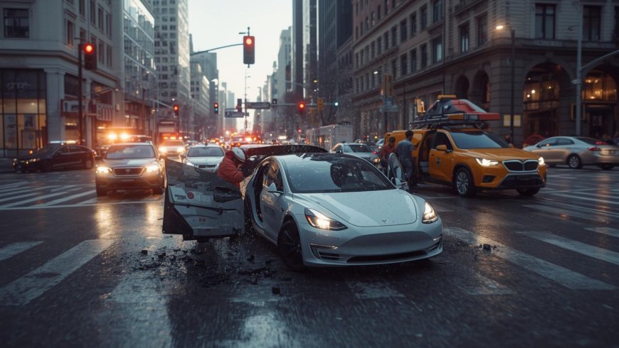 Tesla’s robotaxi fleet logged just one crash last month, yet every incident narrative filed with NHTSA remains fully redacted