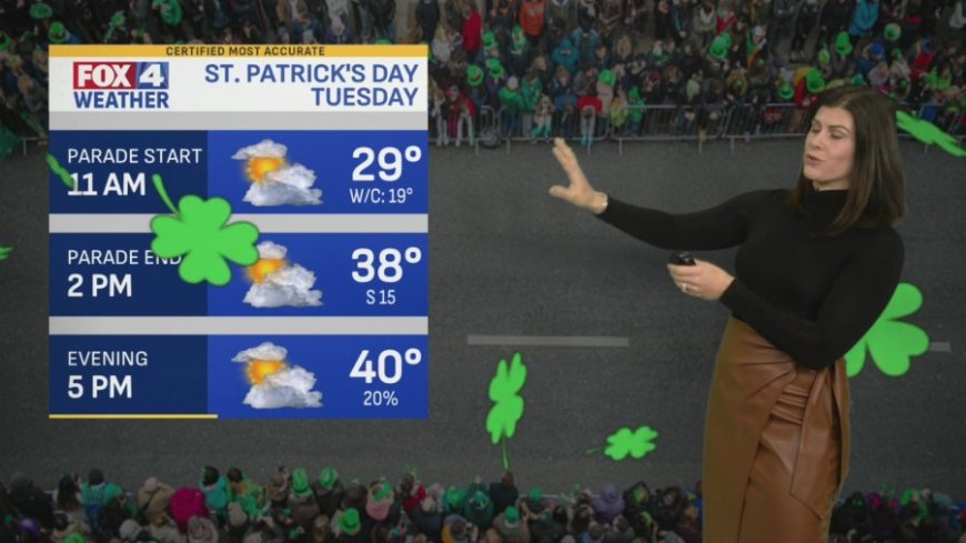 FOX4 Forecast: Wear warm green layers today!