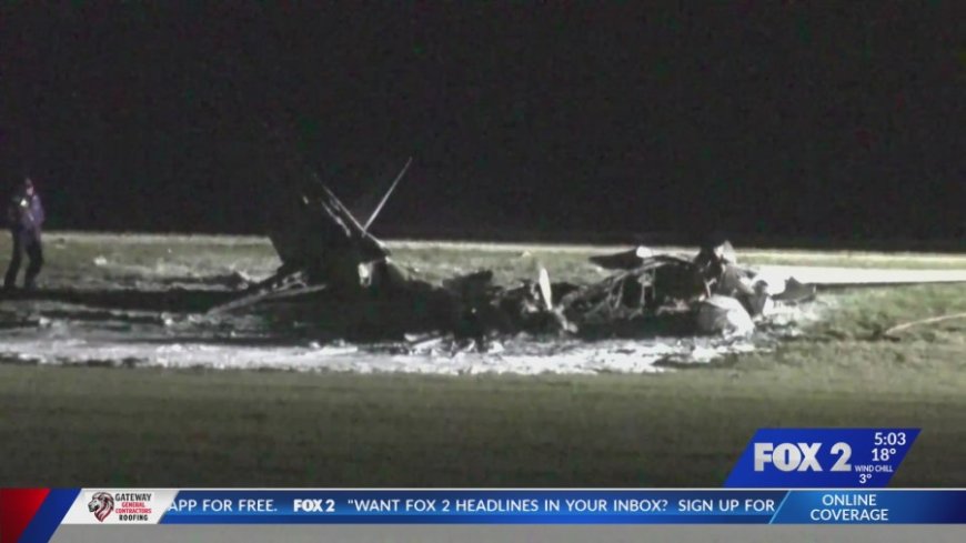 1 dead in overnight plane crash at Spirit of St. Louis Airport