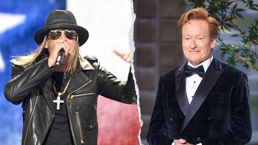 Kid Rock fires back at Conan O’Brien’s Oscars jab, calling it 'not a very good’ joke