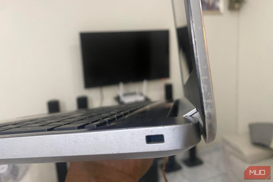 That hole on your laptop is actually a Kensington lock