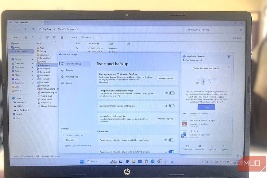 OneDrive was seriously annoying until I set it up like this