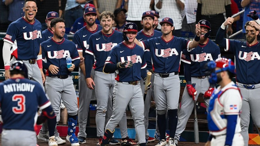 Team USA players gifted game-worn Olympic hockey jerseys for World Baseball Classic final against Venezuela