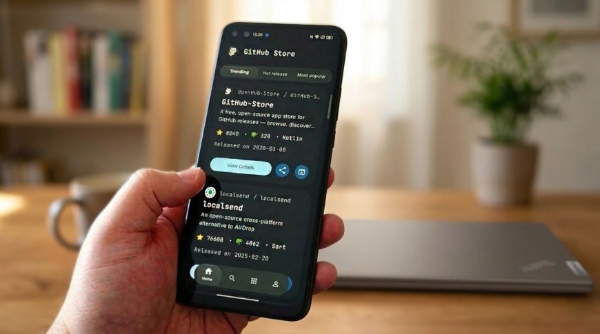 This open-source app turns Microsoft's GitHub into an app store for your Android phone — and your Windows PC, too