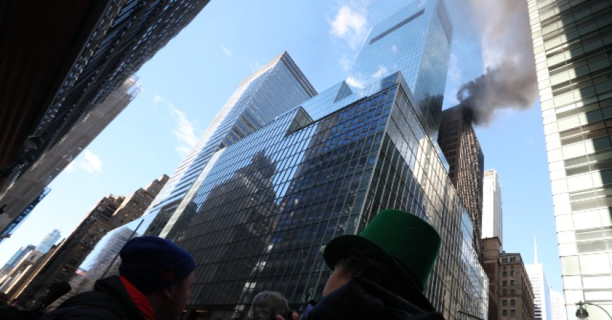 Massive Fire Breaks Out in Midtown Manhattan Close to Start of St. Patrick's Day Parade