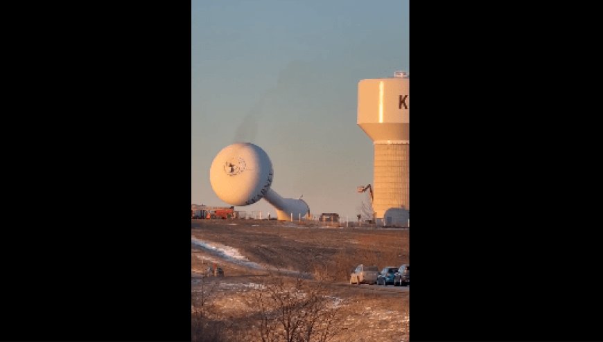 WATCH: Kearney water tower demolished Tuesday morning