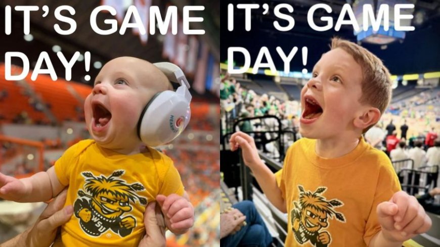 'Kind of famous now': Meet the boy in the Wichita State baby meme