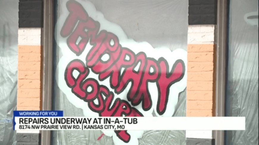 In-A-Tub prepares for grand reopening after crash damages building