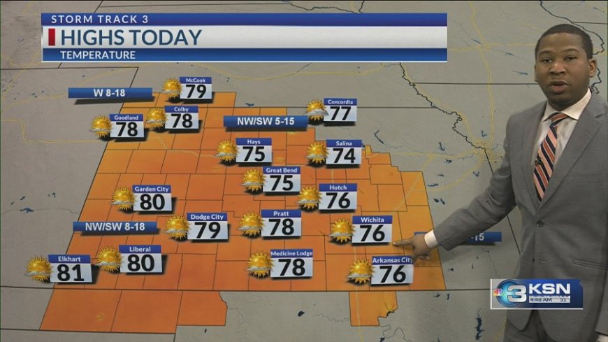 Unseasonable warmth with dry and sunny conditions