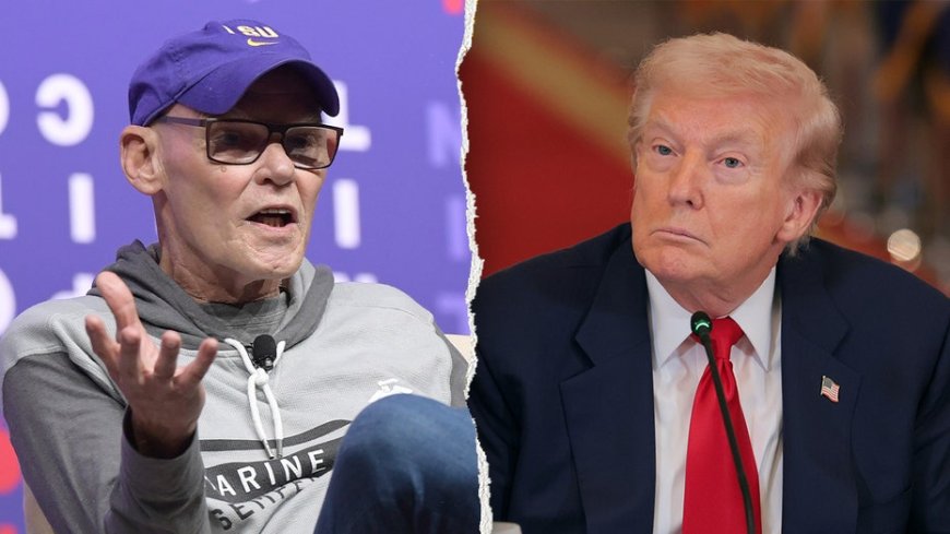 Carville predicts Trump will leave office next year out of frustration after midterms