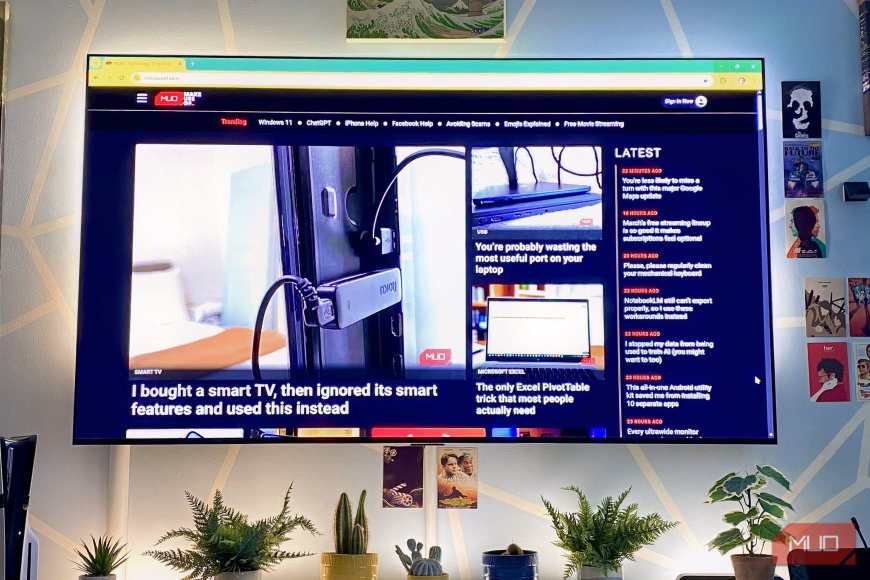 I replaced my monitor with a TV and I’m never going back